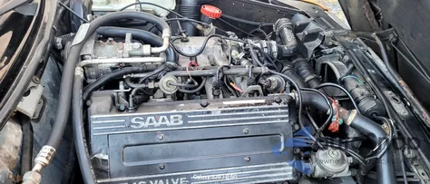 1988 Saab 900 из США, поврежденный, VIN YS3AT76L3J7040435